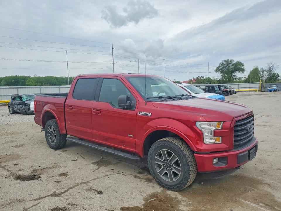 52082196 :رقم المزاد ، 1FTEW1EG3FKE41392 vin ، 2015 Ford F150 مزاد بيع