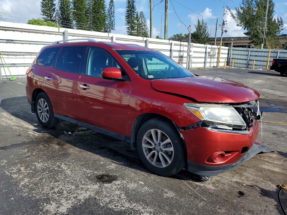 53981356 :رقم المزاد ، 5N1AR2MN0FC715066 vin ، 2015 Nissan Pathfinder مزاد بيع