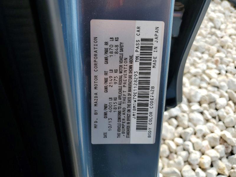 Aukcja sprzedaży 2014 Mazda 3, vin: JM1BM1W79E1128293, numer aukcji: 52601616