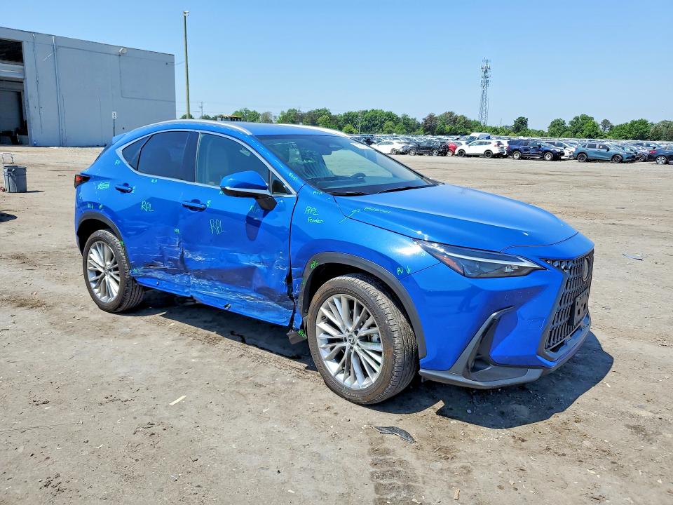 2025 Lexus Nx მანქანა იყიდება აუქციონზე, vin: 2T2GGCEZ9SC075139, აუქციონის ნომერი: 53920126