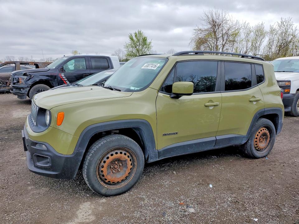 53077416 :رقم المزاد ، ZACCJBBT0FPB65286 vin ، 2015 Jeep Renagade مزاد بيع