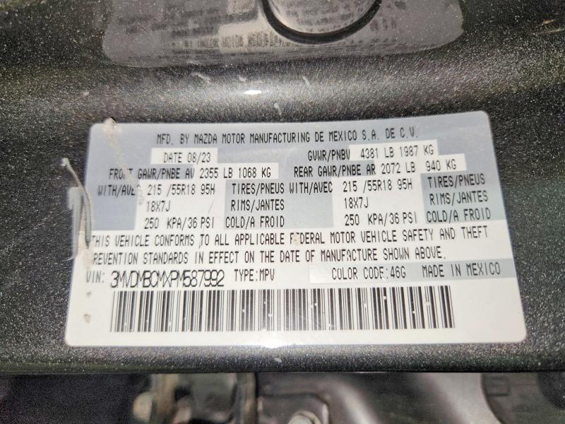 Aukcja sprzedaży 2023 Mazda Cx-30, vin: 3MVDMBCMXPM587992, numer aukcji: 52990426
