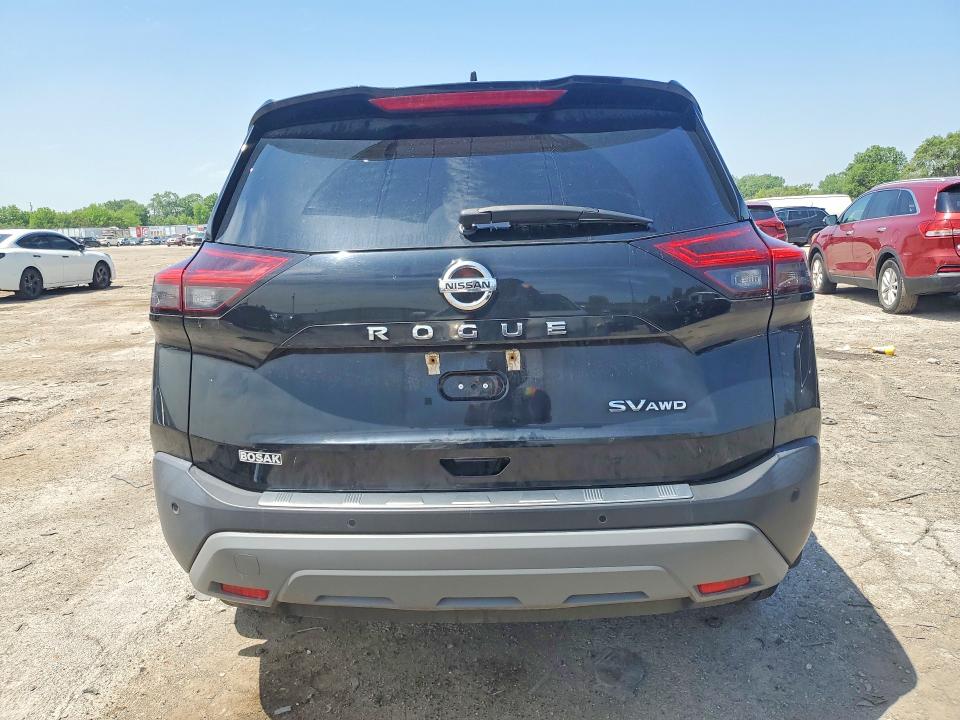 2021 Nissan Rogue მანქანა იყიდება აუქციონზე, vin: 5N1AT3BB7MC829756, აუქციონის ნომერი: 54774626