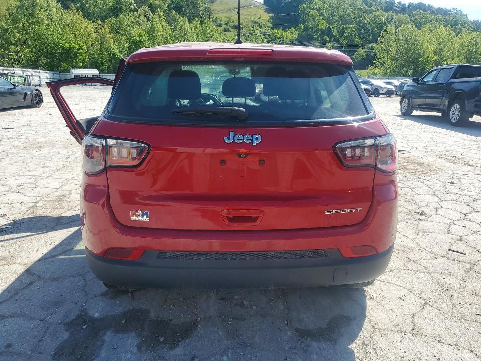 Продажа на аукционе авто 2018 Jeep Compass, vin: 3C4NJCAB6JT468078, номер лота: 53418476