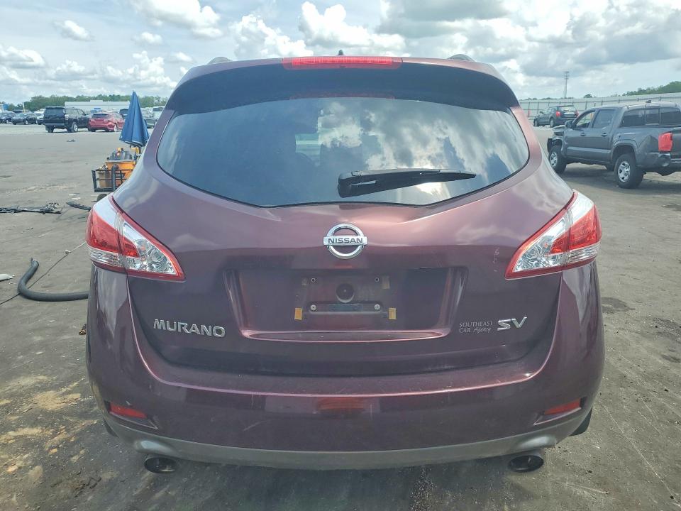 2013 Nissan Murano მანქანა იყიდება აუქციონზე, vin: JN8AZ1MU8DW200127, აუქციონის ნომერი: 54644076