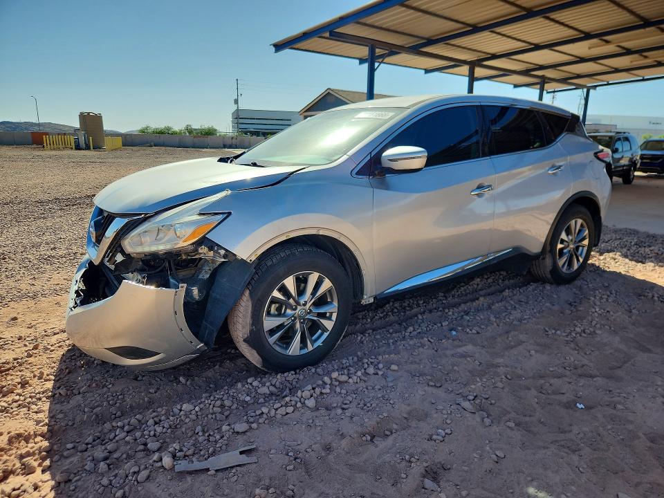55561666 :رقم المزاد ، 5N1AZ2MG1HN175316 vin ، 2017 Nissan Murano مزاد بيع