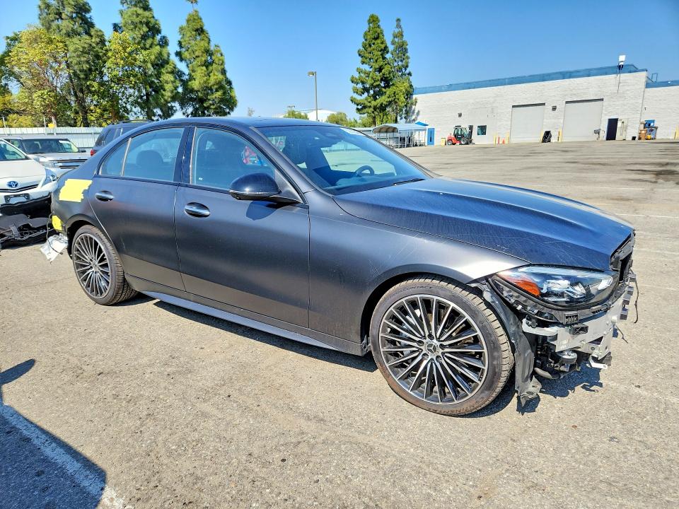 2024 Mercedes-benz C მანქანა იყიდება აუქციონზე, vin: W1KAF4GB2RR210051, აუქციონის ნომერი: 52922546