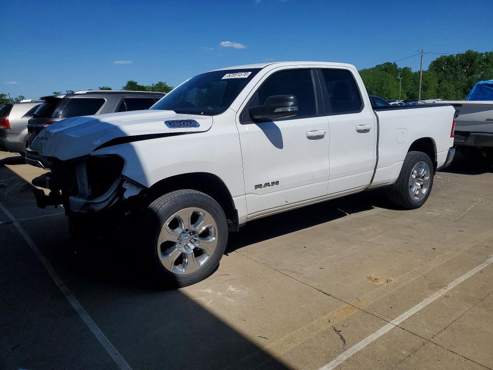 52591576 :رقم المزاد ، 1C6SRFBT4MN559964 vin ، 2021 Ram 1500 مزاد بيع
