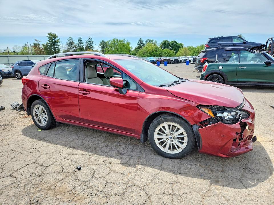 Продажа на аукционе авто 2018 Subaru Impreza, vin: 4S3GTAB61J3736491, номер лота: 53248476