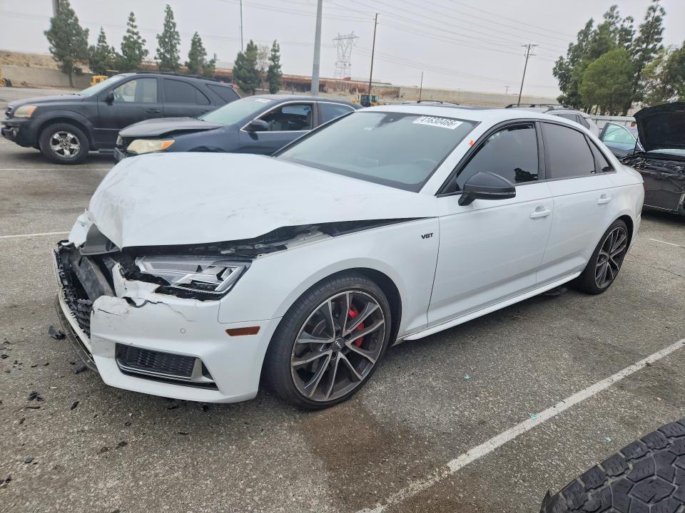 41630466 :رقم المزاد ، WAUB4AF49JA141381 vin ، 2018 Audi S4 مزاد بيع