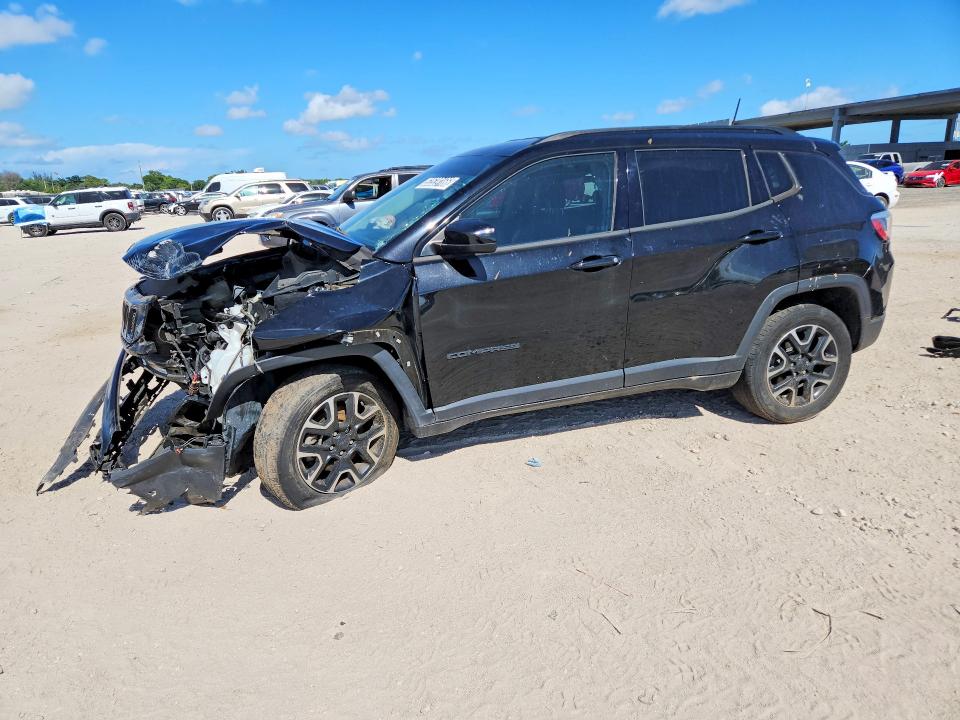 2020 Jeep Compass მანქანა იყიდება აუქციონზე, vin: 3C4NJDAB0LT174569, აუქციონის ნომერი: 53539166