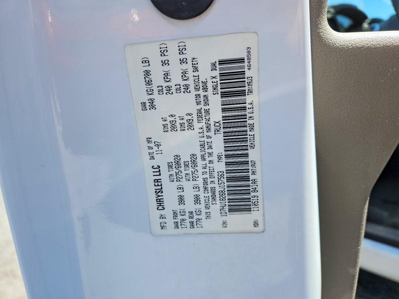 Продажа на аукционе авто 2008 Dodge Ram 1500, vin: 1D7HU18268J157563, номер лота: 52365606