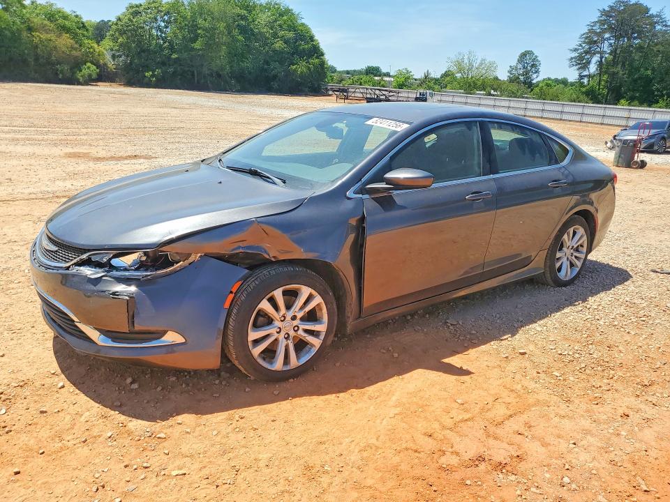 52411256 :رقم المزاد ، 1C3CCCABXFN718743 vin ، 2015 Chrysler 200 مزاد بيع