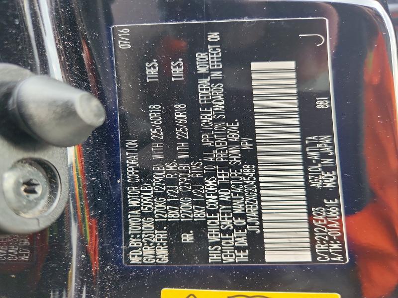 Aukcja sprzedaży 2016 Lexus Nx 200t, vin: JTJYARBZXG2045488, numer aukcji: 52514746