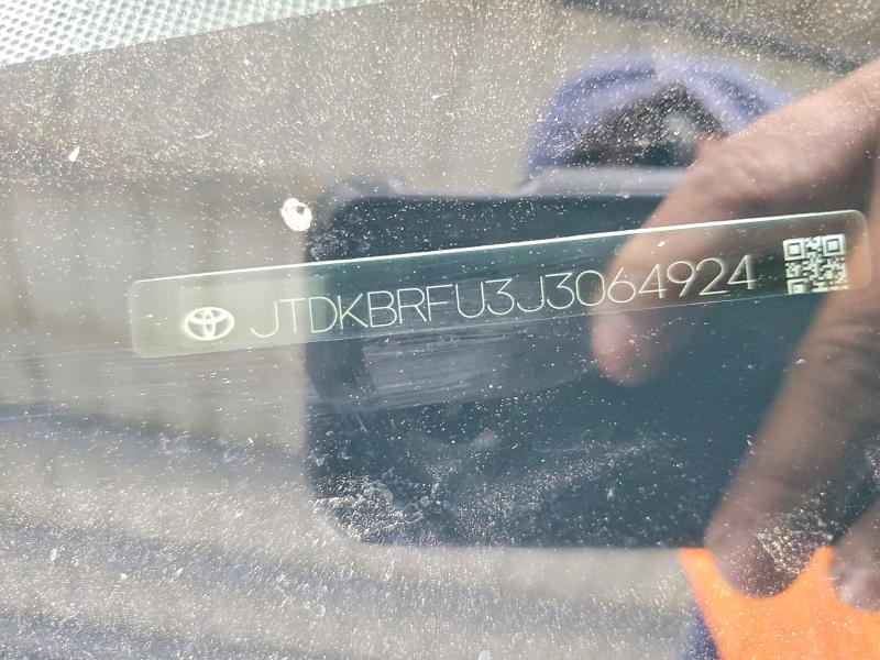 Aukcja sprzedaży 2018 Toyota Prius, vin: JTDKBRFU3J3064924, numer aukcji: 55495606