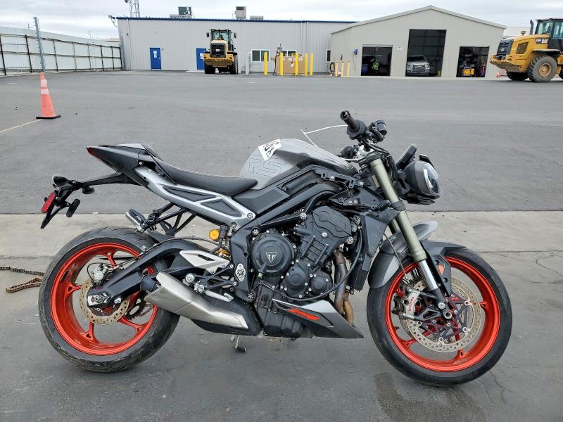 52199546 :رقم المزاد ، SMTA614K4RTBK1117 vin ، 2024 Triumph Motorcycle Street Triple مزاد بيع