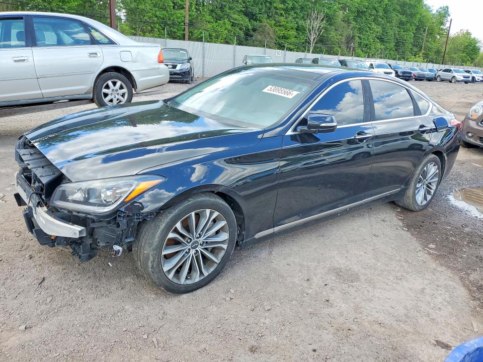 Auction sale of the 2015 Hyundai Genesis, vin: KMHGN4JE4FU059129, lot number: 53895566