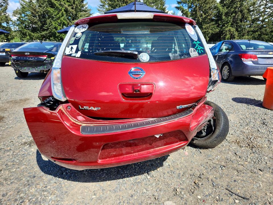 Продажа на аукционе авто 2015 Nissan Leaf, vin: 1N4AZ0CP2FC332909, номер лота: 54098746