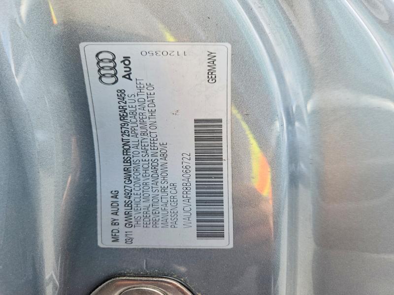 Aukcja sprzedaży 2011 Audi S5, vin: WAUCVAFR8BA066722, numer aukcji: 55038386