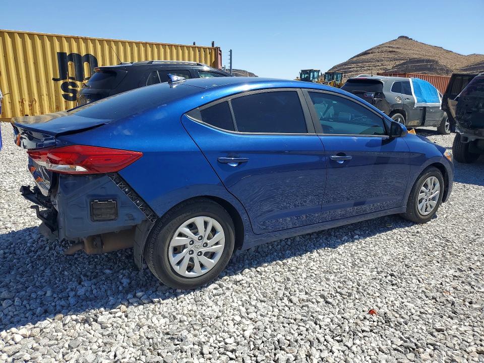 53113426 :رقم المزاد ، 5NPD74LF6JH382463 vin ، 2018 Hyundai Elantra مزاد بيع