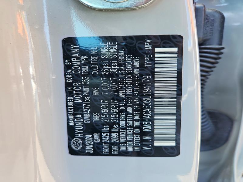 Продаж на аукціоні авто 2025 Hyundai Kona, vin: KM8HACAB0SU194179, номер лоту: 52860116