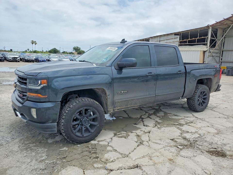 Auction sale of the 2018 Chevrolet Silverado, vin: 3GCUKREC0JG497874, lot number: 53834286