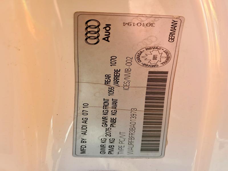 Aukcja sprzedaży 2011 Audi A5, vin: WAURFBFR3BA013973, numer aukcji: 55012786