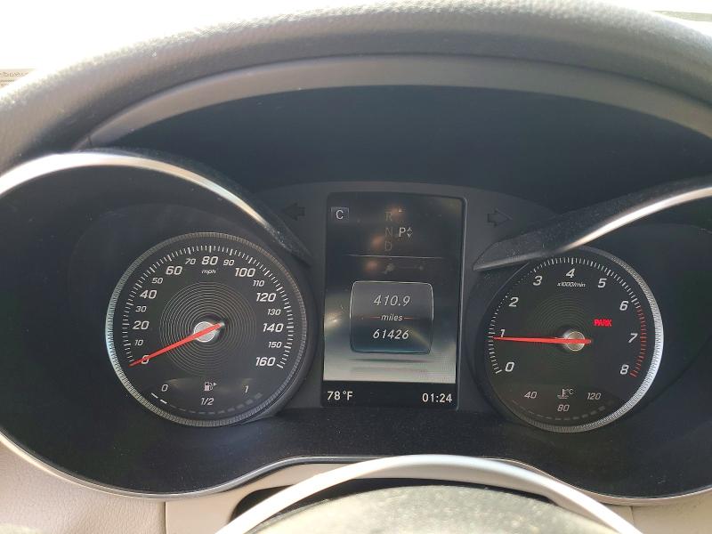 55527246 :رقم المزاد ، 55SWF4KB0HU205120 vin ، 2017 Mercedes-benz C مزاد بيع
