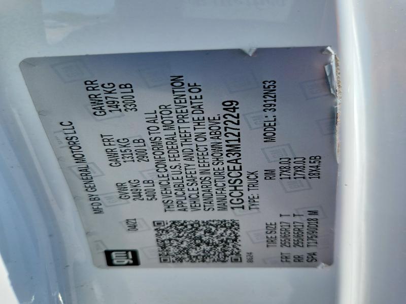 Продаж на аукціоні авто 2021 Chevrolet Colorado, vin: 1GCHSCEA3M1272249, номер лоту: 52011796