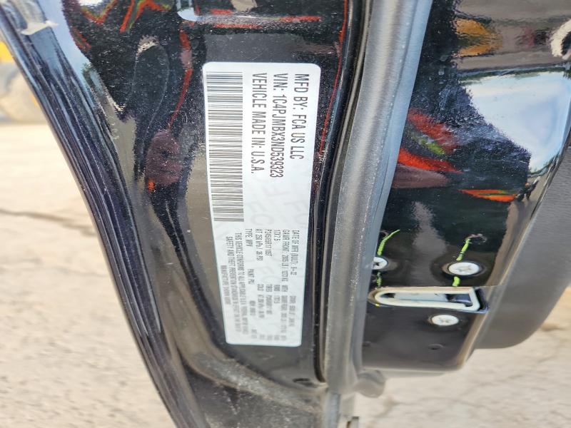 2022 Jeep Cherokee მანქანა იყიდება აუქციონზე, vin: 1C4PJMBX3ND539323, აუქციონის ნომერი: 54783006