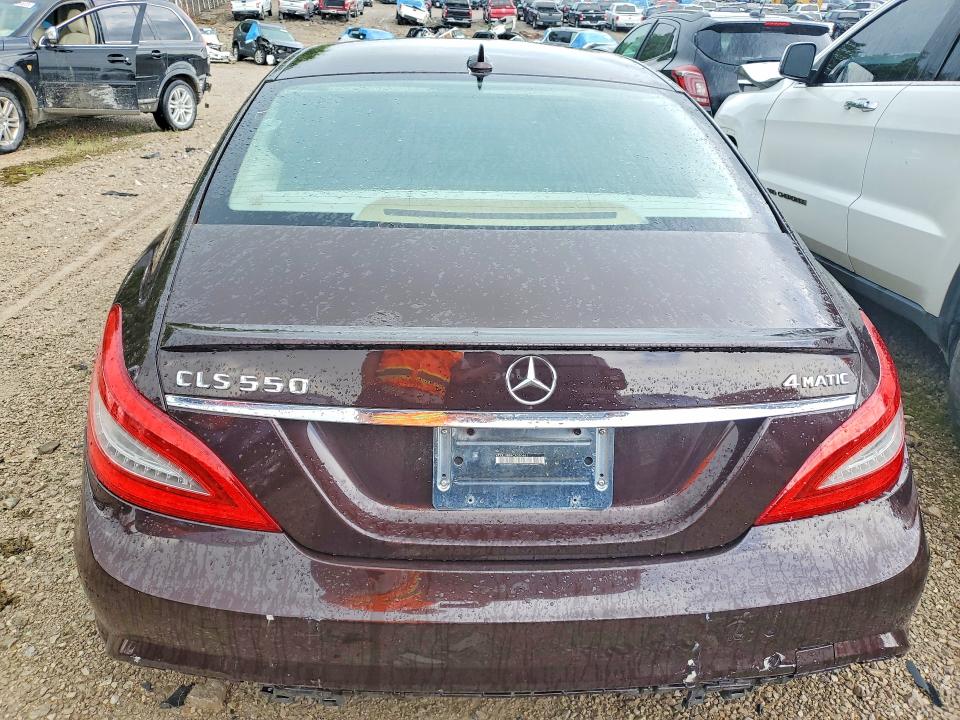 2012 Mercedes-benz Cls მანქანა იყიდება აუქციონზე, vin: WDDLJ9BB4CA050661, აუქციონის ნომერი: 54224026