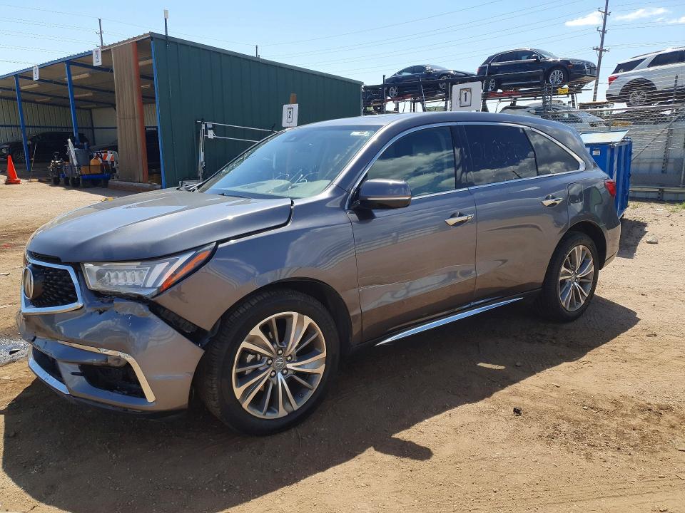 53945466 :رقم المزاد ، 5FRYD4H5XHB025286 vin ، 2017 Acura Mdx مزاد بيع