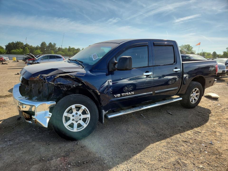 2006 Nissan Titan მანქანა იყიდება აუქციონზე, vin: 1N6BA07B66N518779, აუქციონის ნომერი: 54888336