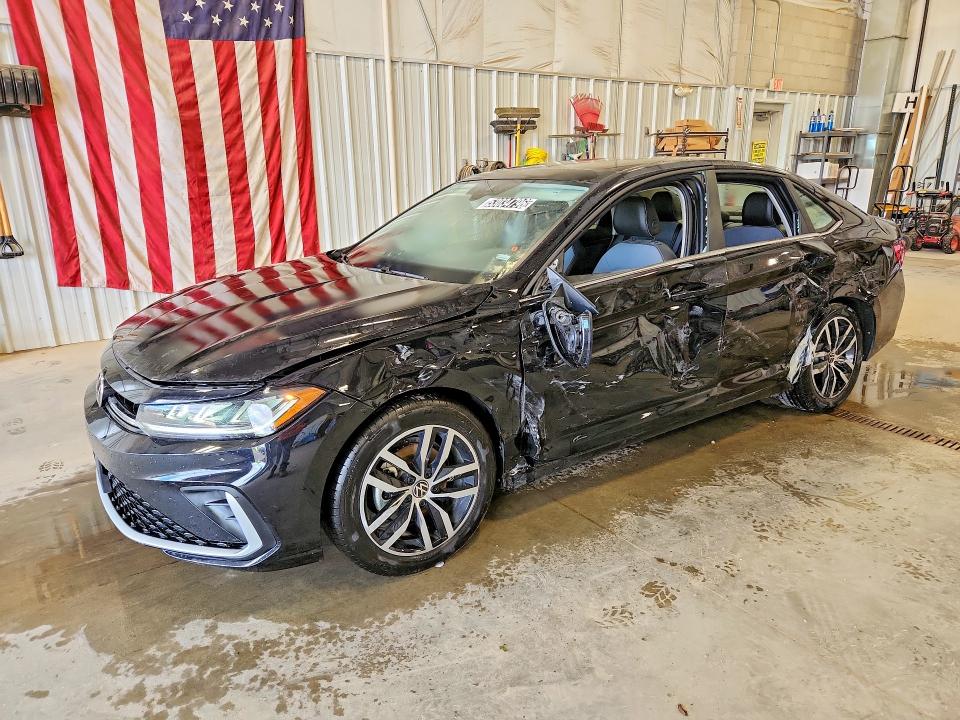 Auction sale of the 2025 Volkswagen Jetta, vin: 3VW7X7BU5SM044396, lot number: 53034796