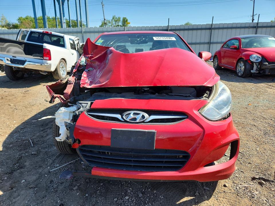 Продажа на аукционе авто 2012 Hyundai Accent, vin: KMHCT4AE0CU100744, номер лота: 53733496