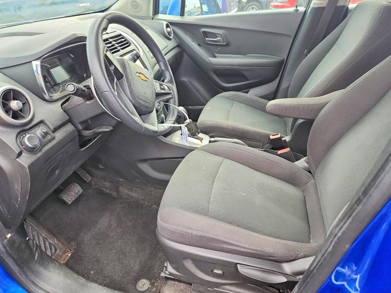 Продаж на аукціоні авто 2016 Chevrolet Trax, vin: KL7CJKSB7GB760989, номер лоту: 54734076