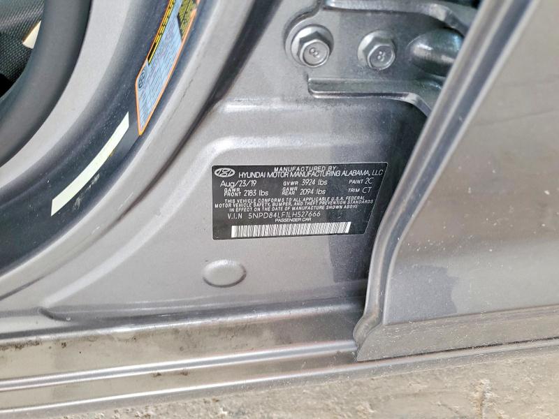 Aukcja sprzedaży 2020 Hyundai Elantra, vin: 5NPD84LF1LH527666, numer aukcji: 53234236