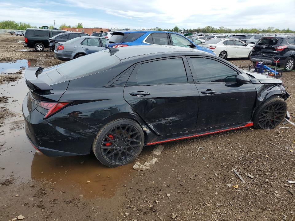 Продажа на аукционе авто 2023 Hyundai Elantra N, vin: KMHLW4AK3PU014508, номер лота: 52384166