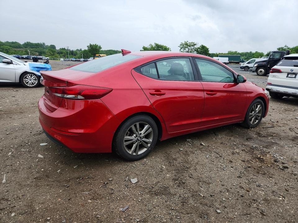 Продажа на аукционе авто 2018 Hyundai Elantra, vin: 5NPD84LF0JH333661, номер лота: 52911896
