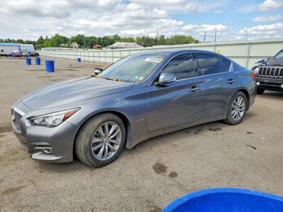 Auction sale of the 2015 Infiniti Q50 Hybrid, vin: JN1AV7AR9FM850452, lot number: 53302936