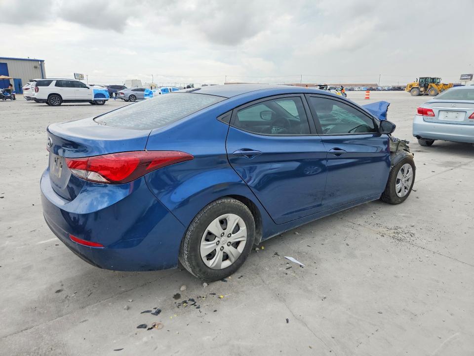 54472316 :رقم المزاد ، KMHDH4AEXGU478517 vin ، 2016 Hyundai Elantra مزاد بيع