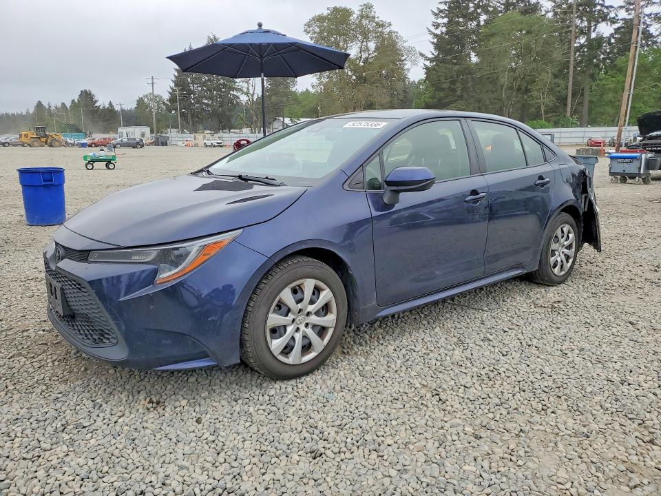 Aukcja sprzedaży 2020 Toyota Corolla, vin: JTDEPRAE1LJ109856, numer aukcji: 52575336