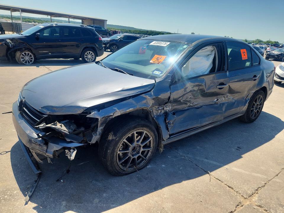 2016 Volkswagen Jetta მანქანა იყიდება აუქციონზე, vin: 3VW267AJ0GM404587, აუქციონის ნომერი: 53585376