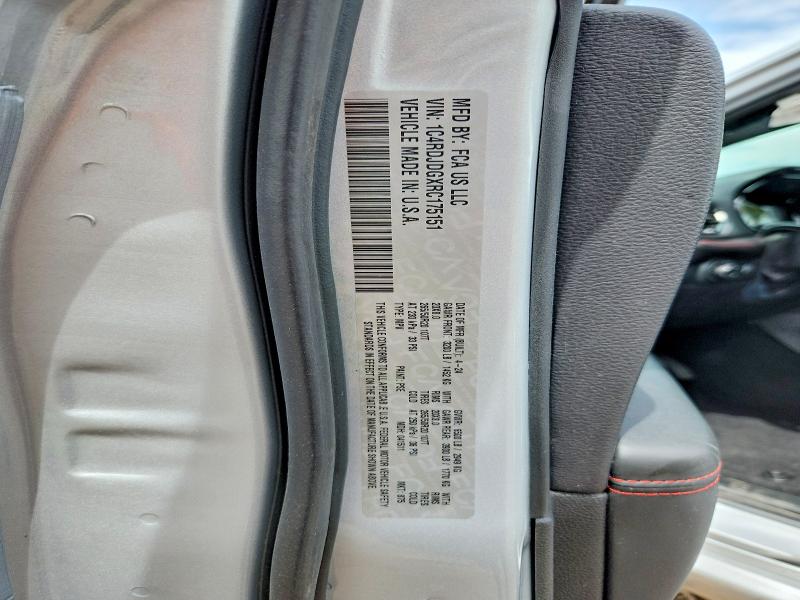 2024 Dodge Durango მანქანა იყიდება აუქციონზე, vin: 1C4RDJDGXRC175151, აუქციონის ნომერი: 54231706