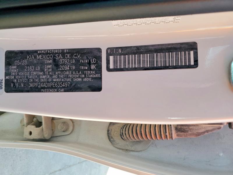 Продаж на аукціоні авто 2023 Kia Forte, vin: 3KPF24ADXPE635497, номер лоту: 52059626
