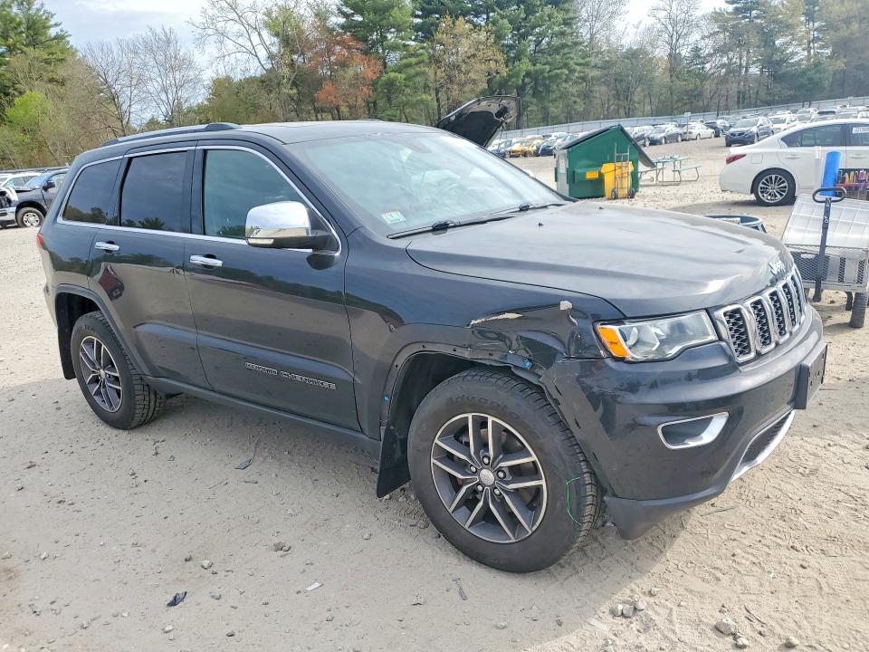 52210466 :رقم المزاد ، 1C4RJFBG1JC200614 vin ، 2018 Jeep Grand Cherokee مزاد بيع