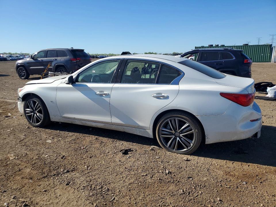 53225216 :رقم المزاد ، JN1BV7AR0FM394927 vin ، 2015 Infiniti Q50 مزاد بيع