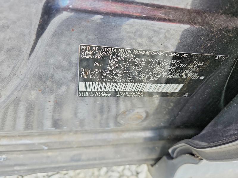 Продаж на аукціоні авто 2013 Toyota Rav4, vin: 2T3YFREV4DW040044, номер лоту: 52522346