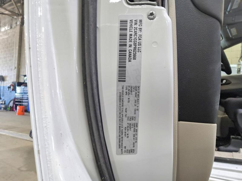 Продажа на аукционе авто 2023 Chrysler Voyager, vin: 2C4RC1CG8PR623668, номер лота: 53693056