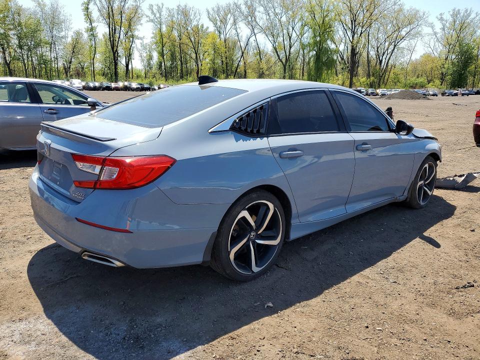 2021 Honda Accord მანქანა იყიდება აუქციონზე, vin: 1HGCV2F3XMA014422, აუქციონის ნომერი: 52391476